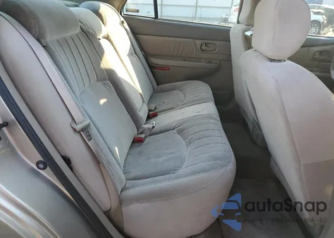 2001 Buick Century Custom z USA, uszkodzony, nr VIN 2G4WS52J611274649